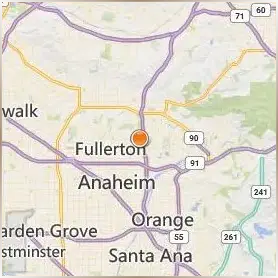 California State University Fullerton Location Map California State University Fullerton Location Map
