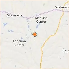 Colgate University Location Map Colgate University Location Map