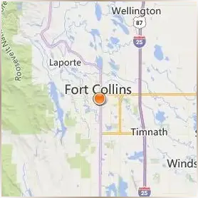 Colorado State University Fort Collins Location Map Colorado State University Fort Collins Location Map