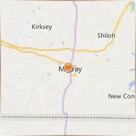 Murray State University Location Map