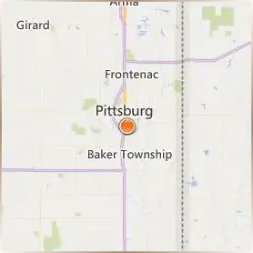 Pittsburg State University Location Map Pittsburg State University Location Map