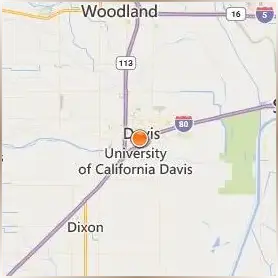 University of California Davis Location Map University of California Davis Location Map