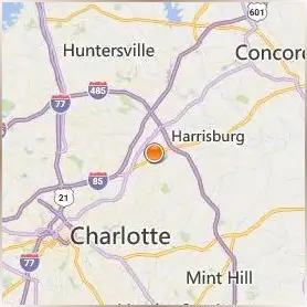 University of North Carolina at Charlotte Location Map University of North Carolina at Charlotte Location Map
