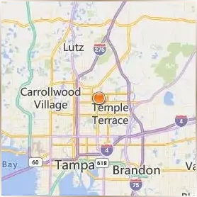 University of South Florida Location Map University of South Florida Location Map