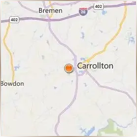 University of West Georgia Location Map University of West Georgia Location Map
